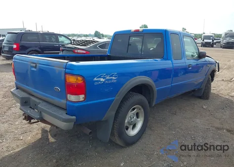 1999 Ford Ranger Super Cab from USA, damaged, VIN 1FTZR15XXXTA00542